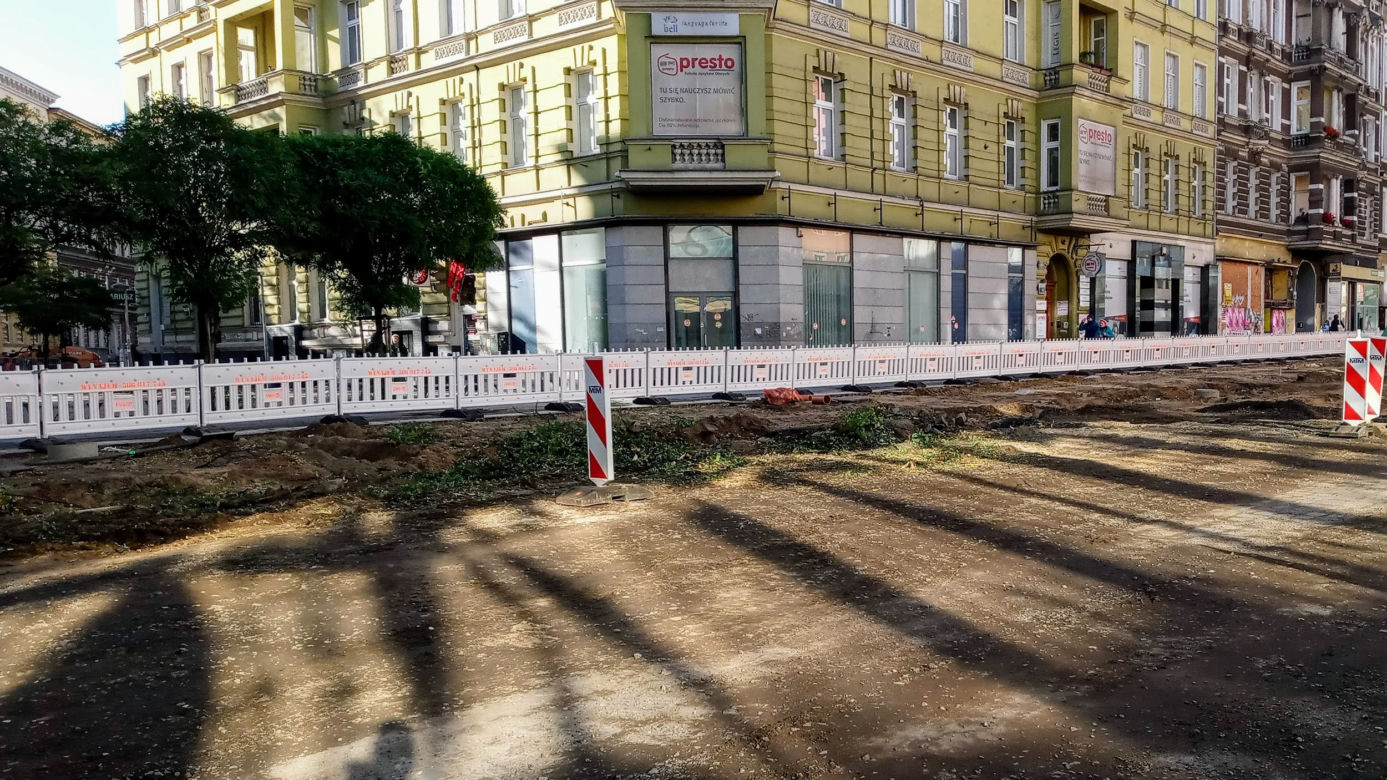 Z alei Wojska Polskiego wycięto kilkanaście drzew