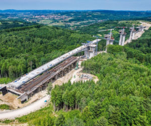 Budowa S19 - Babica Jawornik z najwyższą estakadą w Polsce