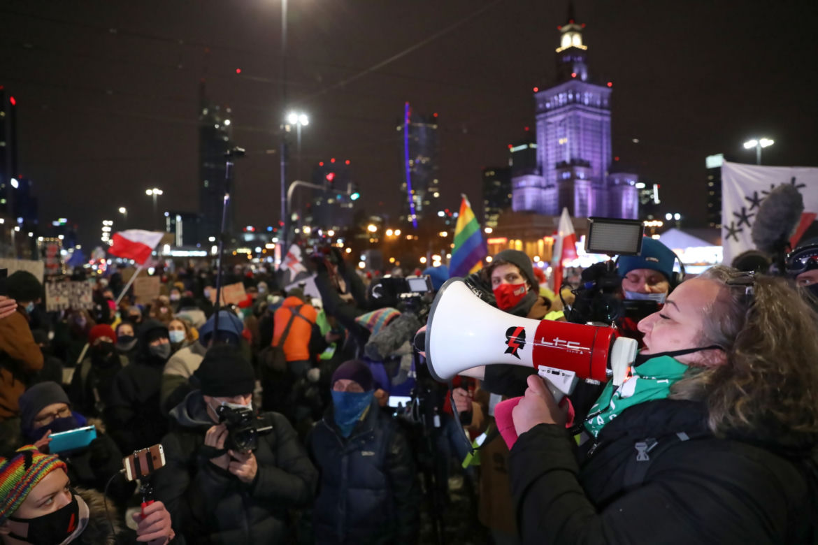 Strajk Kobiet w Warszawie 29.01.2021