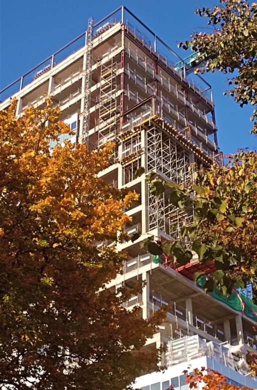 Dawny wieżowiec TVP zmienia się w apartamentowiec