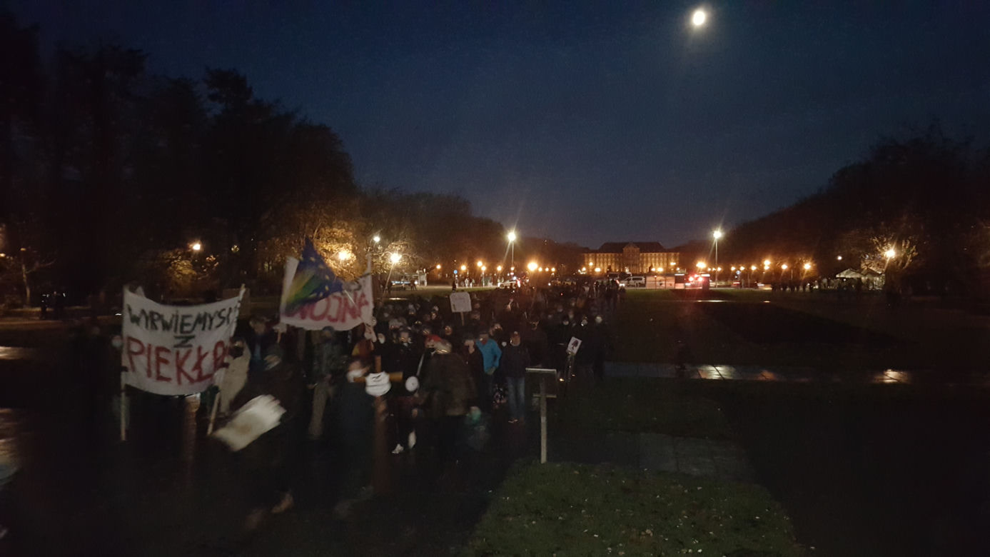 Strajk miesiąc Szczecin