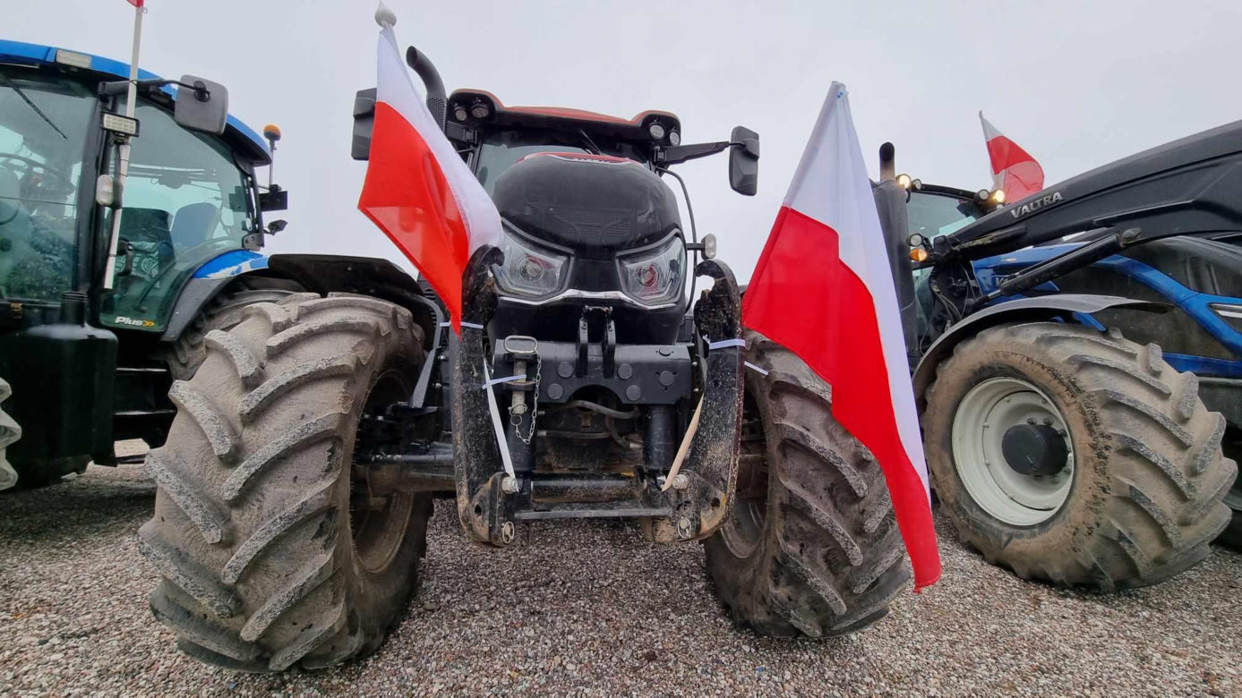 Protest rolników w Koszalinie