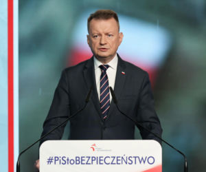 Jarosław Kaczyński mówił o NATO podczas konferencji PiS