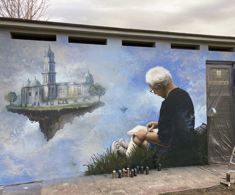 Nowy mural przy ulicy Kraszewskiego