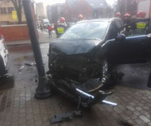 Wypadek na ul. Warszawskiej w Bydgoszczy [ZDJĘCIA]