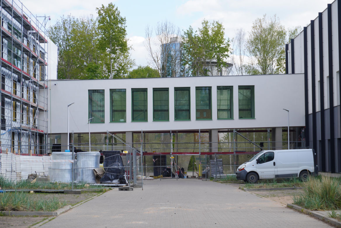 Nowa siedziba na kampusie Uniwersytetu w Białymstoku w budowie