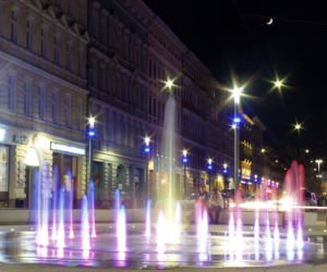 Nowa fontanna na placu Zamenhofa