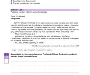 Matura 2026 z języka polskiego: arkusze CKE, poziom podstawowy [Formuła 2023] 04.05.2026