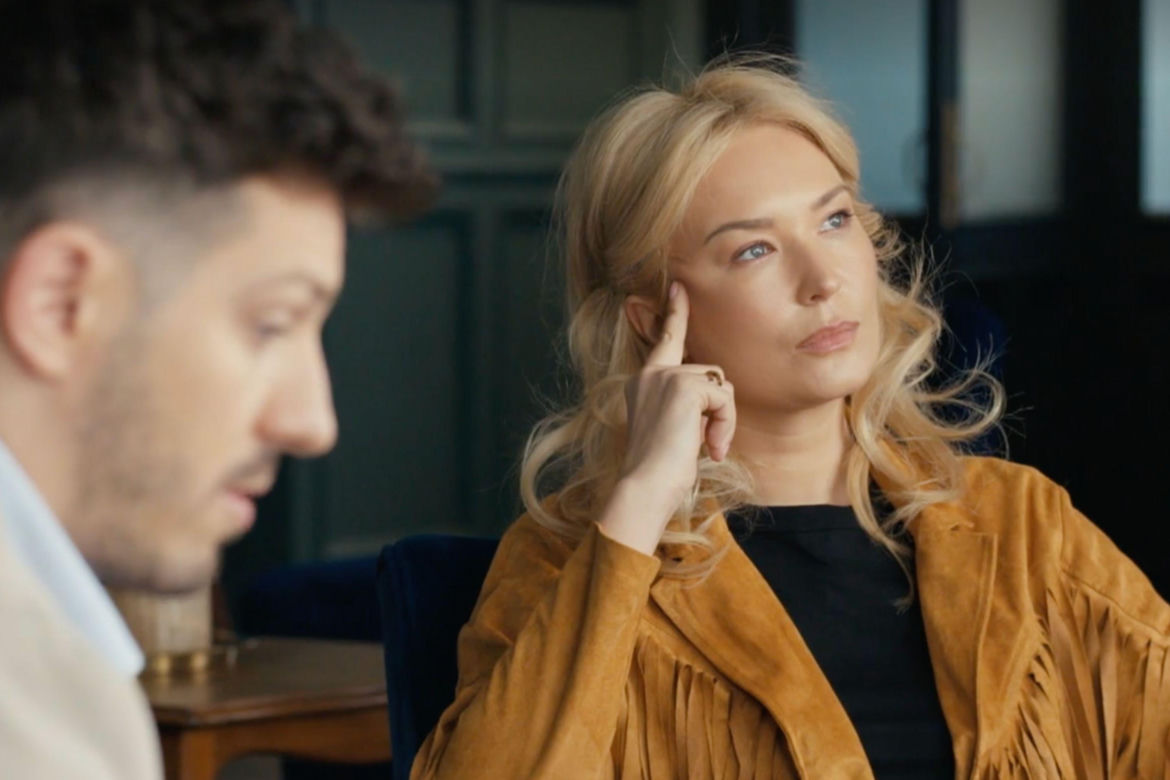 Barwy szczęścia, odcinek 3420: Karolina (Marta Dąbrowska), Justin (Jasper Sołtysiewicz)