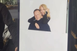 Barwy szczęścia. Karolina (Marta Dąbrowska), Bruno (Lesław Żurek)