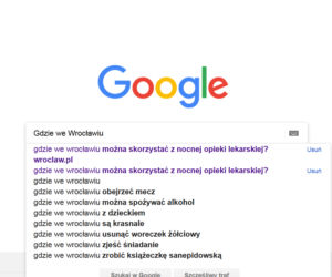 Wrocław w Google