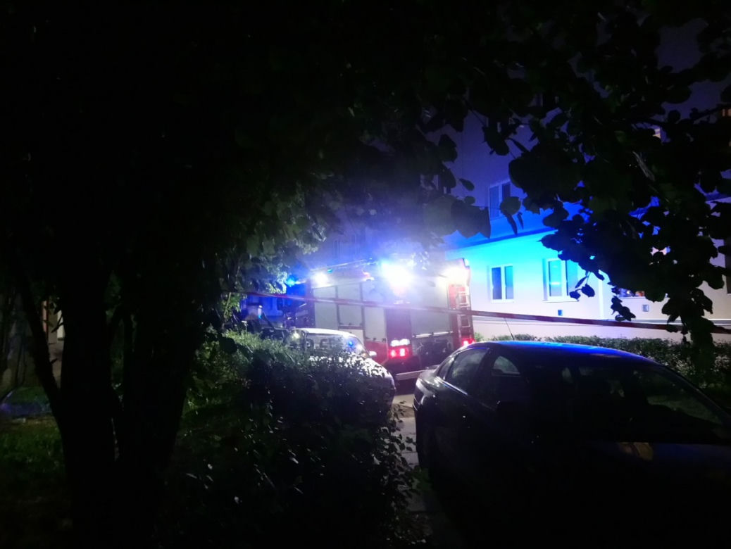 Dramatyczny pożar w Nowej Hucie, nie żyje mężczyzna