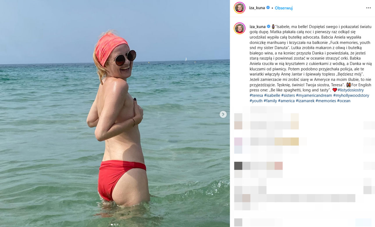  Izabela Kuna tańczy na rurze