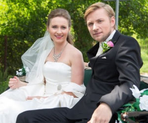 Na dobre i na złe odc. 564. Anna (Zuzanna Grabowska) i jej mąż (Damian Lukawski)