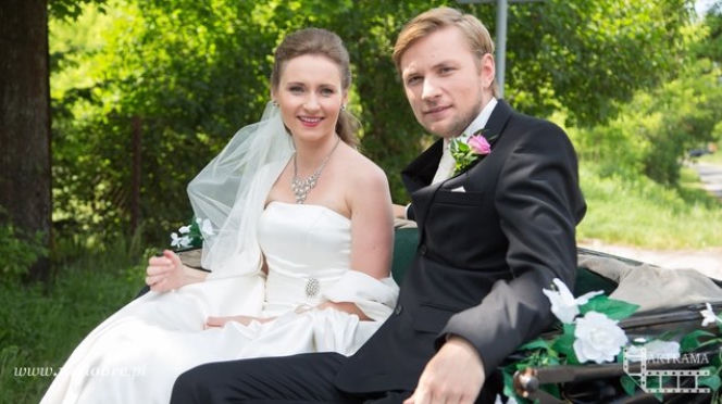Na dobre i na złe odc. 564. Anna (Zuzanna Grabowska) i jej mąż (Damian Lukawski)