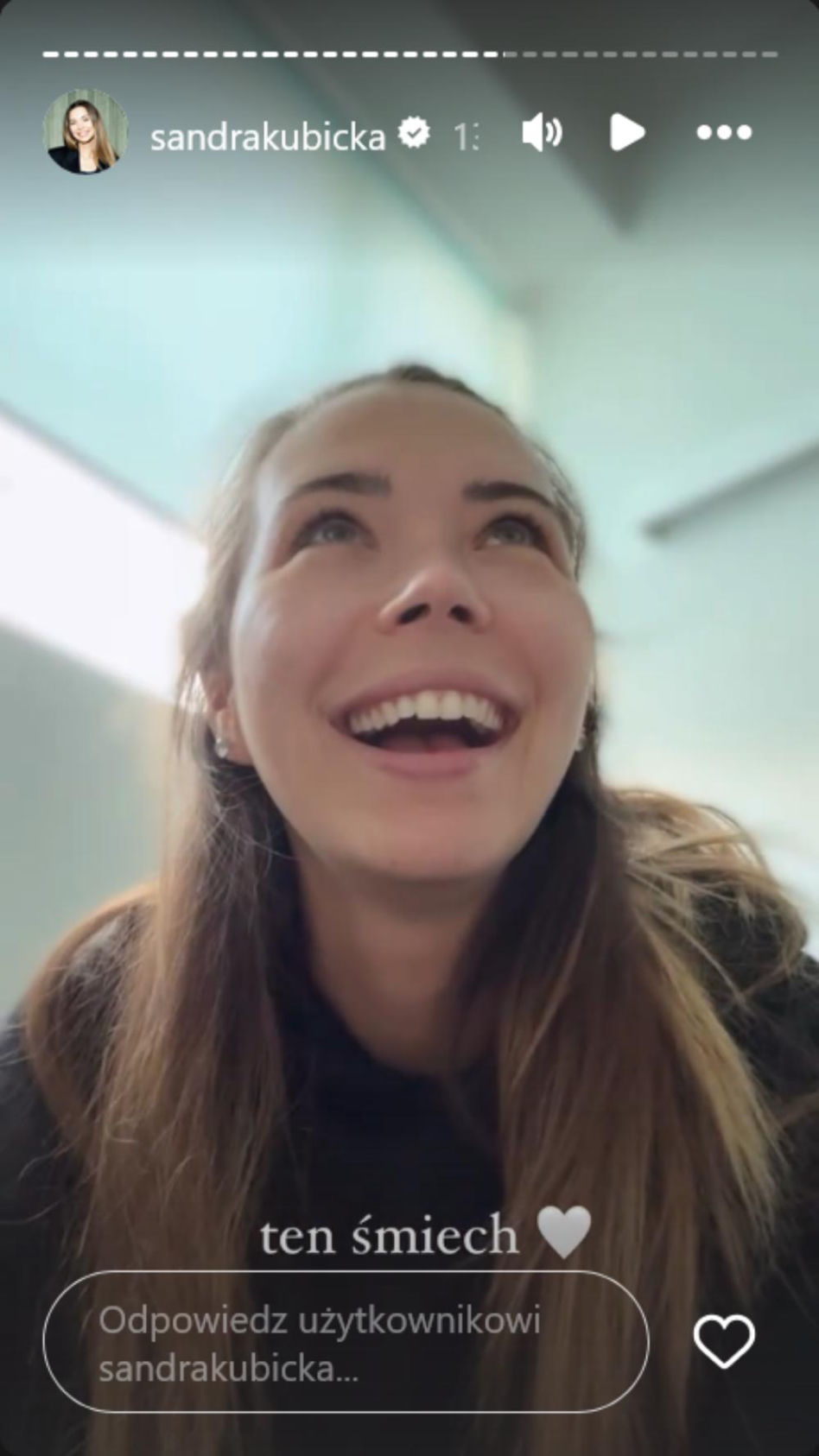 Sandra Kubicka była przerażona