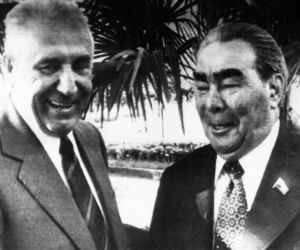 Edward Gierek i Leonid Breżniew, 1980r.