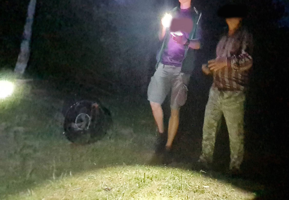 Kłusownik wpadł na jeziorze Długim w Olsztynie