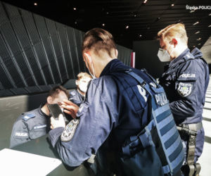 Szczepienie policjantów ze Śląska [ZDJĘCIA]