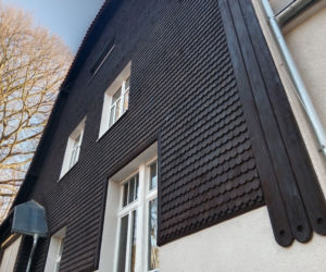 Zabytkowa willa na szczecińskim Pogodnie zachwyca odnowioną elewacją