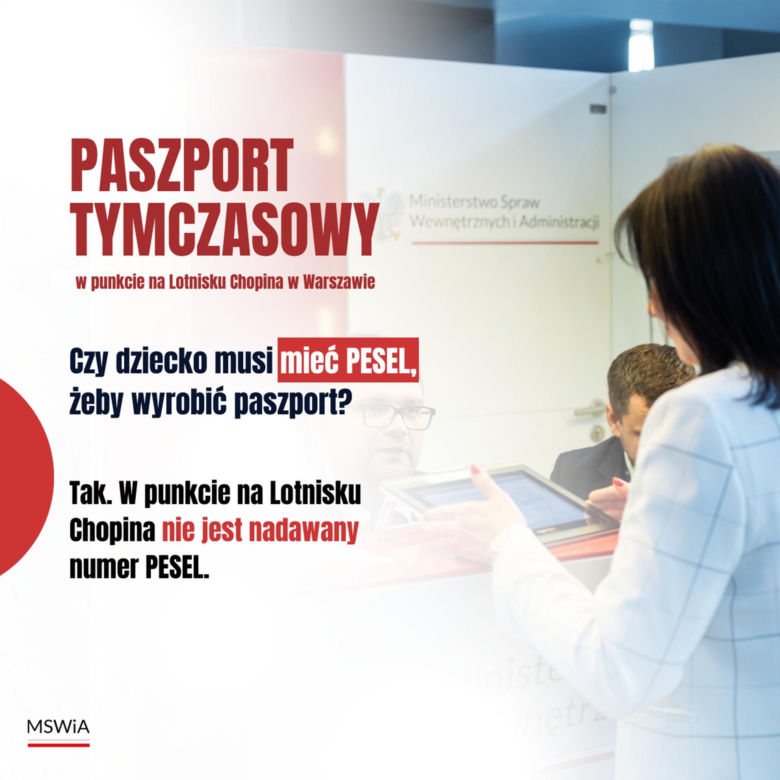 Pytania i odpowiedzi (Q&A) dotyczące szybkiego paszportu tymczasowego na Lotnisku Chopina