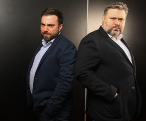 Tomasz Walczak i Przemysław Harczuk