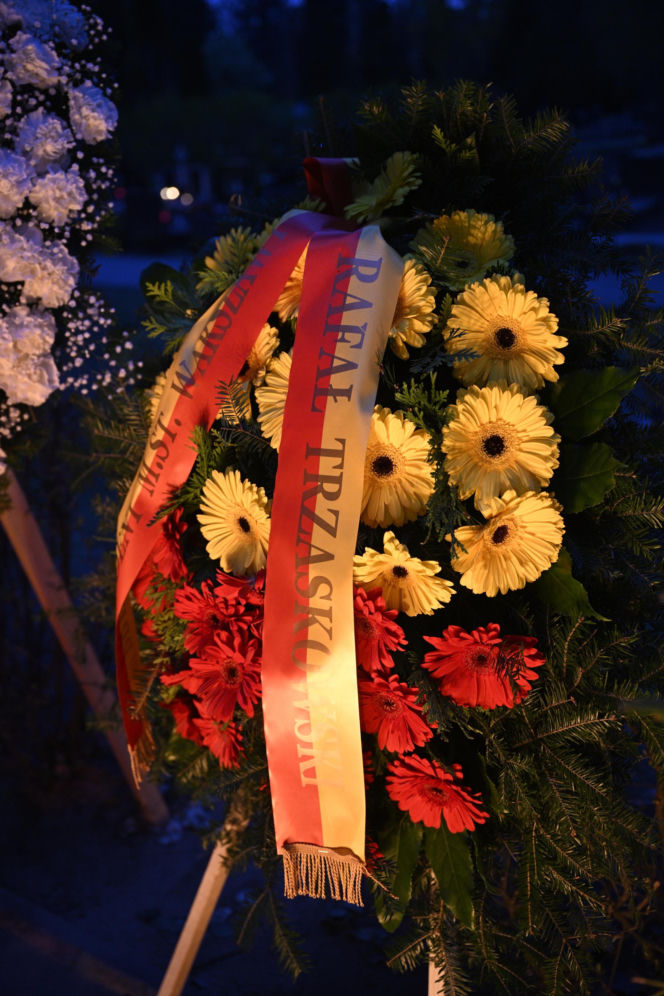 Tak wygląda grób Jacka Magiery po pogrzebie