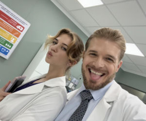 Na dobre i na złe. Maks Beger (Tomasz Ciachorowski), Gloria (Aleksandra Grabowska)