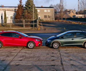 Honda Civic IX kontra nowa Mazda 3