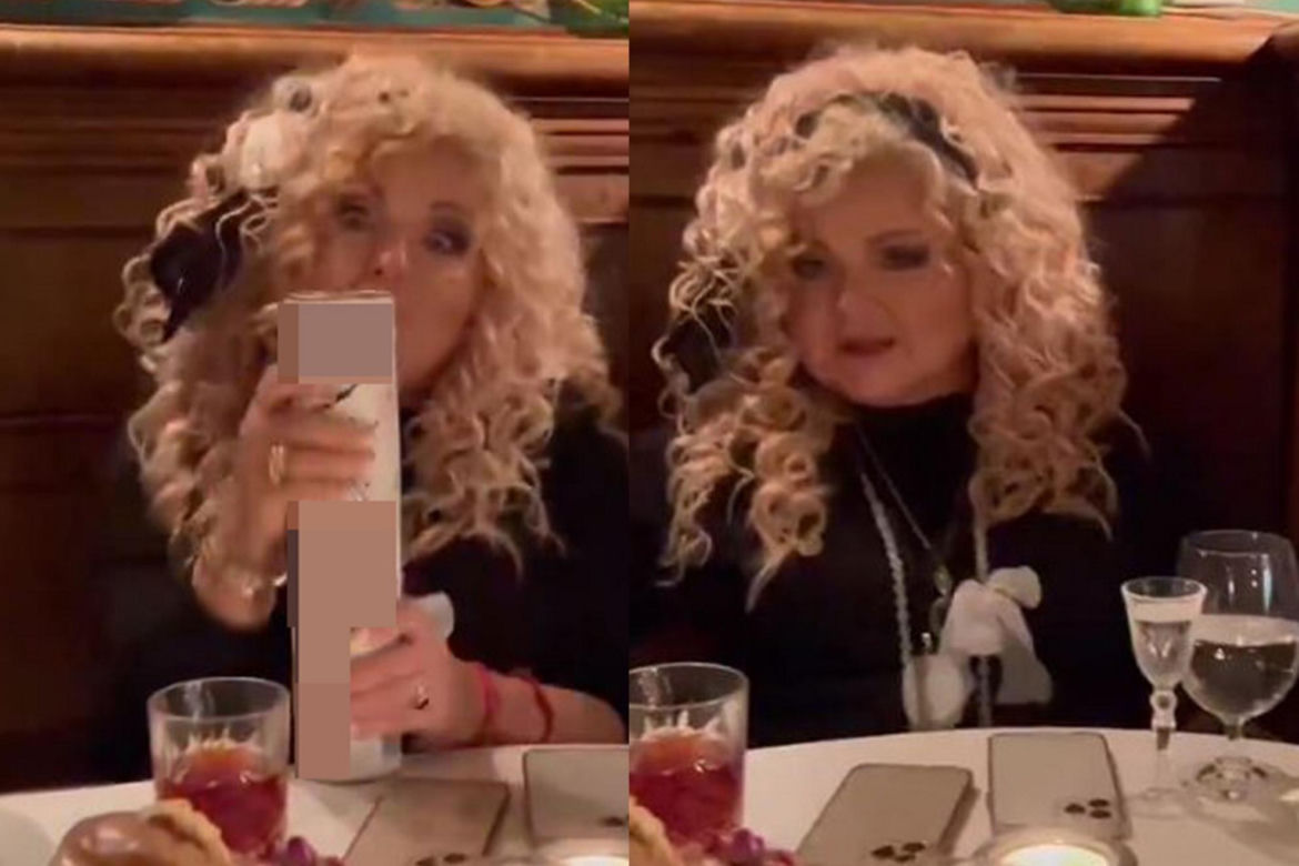 Magda Gessler na imprezie z Palikotem