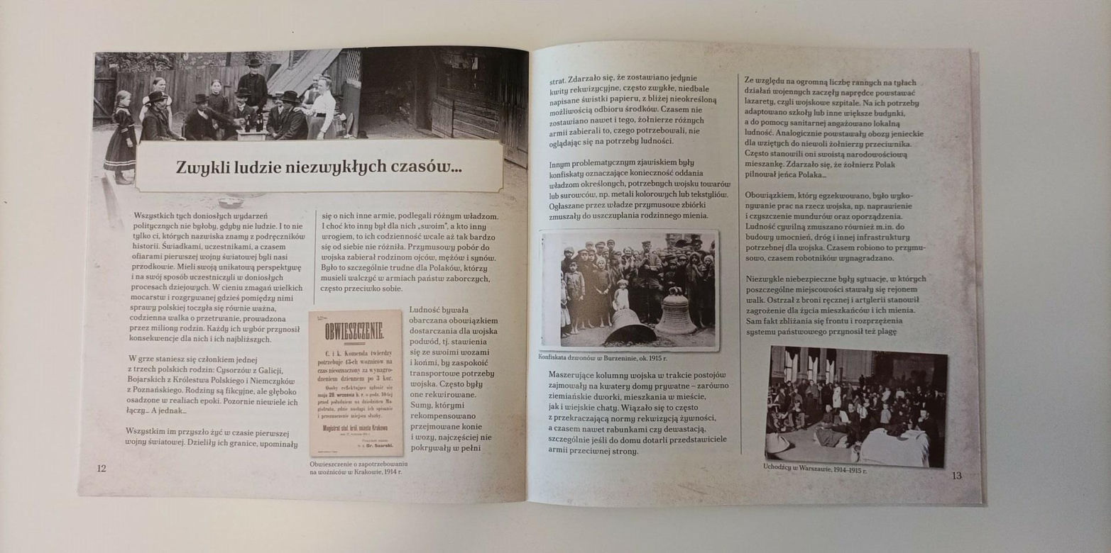 Gra planszowa: Jeszcze jedno lato. 1914-1918