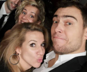 Jerzy Janowicz i Marta Domachowska 