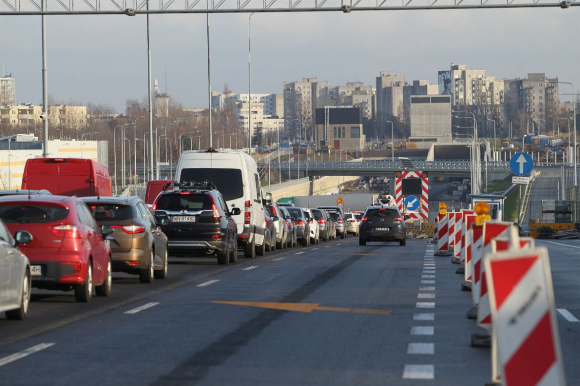 Jak ominąć tunel Południowej Obwodnicy Warszawy?