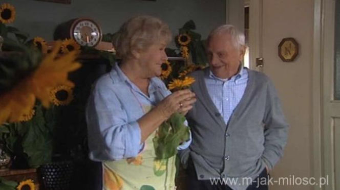 M jak MIŁOŚĆ. Lucjan Mostowiak (Witold Pyrkosz), Barbara (Teresa Lipowska)