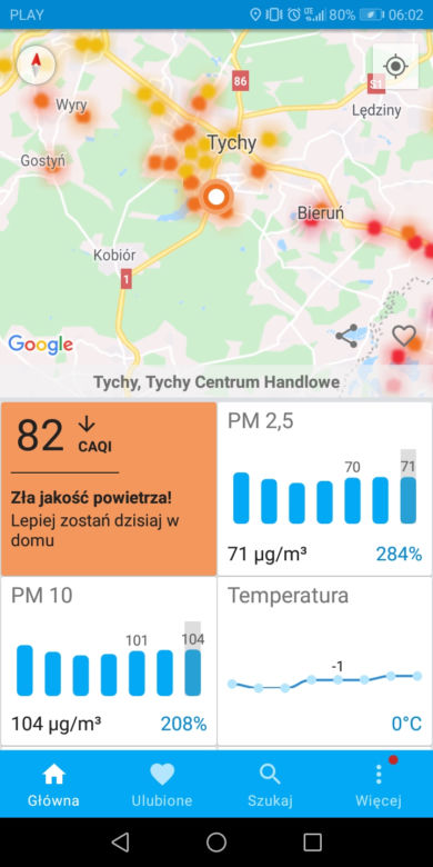 Fatalna jakość powietrza na Śląsku