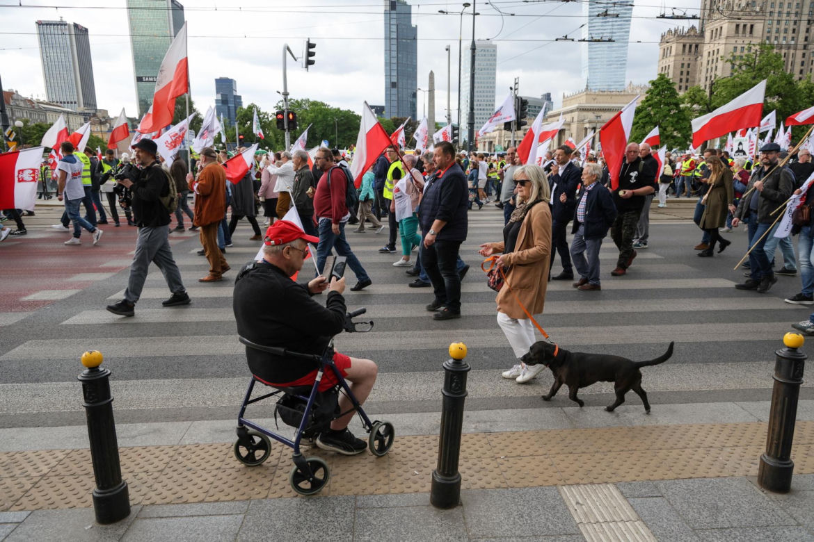 Protest rolników