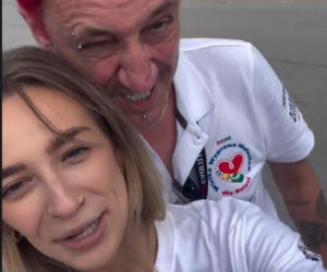 Córka Wiśniewskiego i Mandaryny ruszyła z tatą w podróż. Mieli awarię samochodu! Wylądowaliśmy w pokrzywach