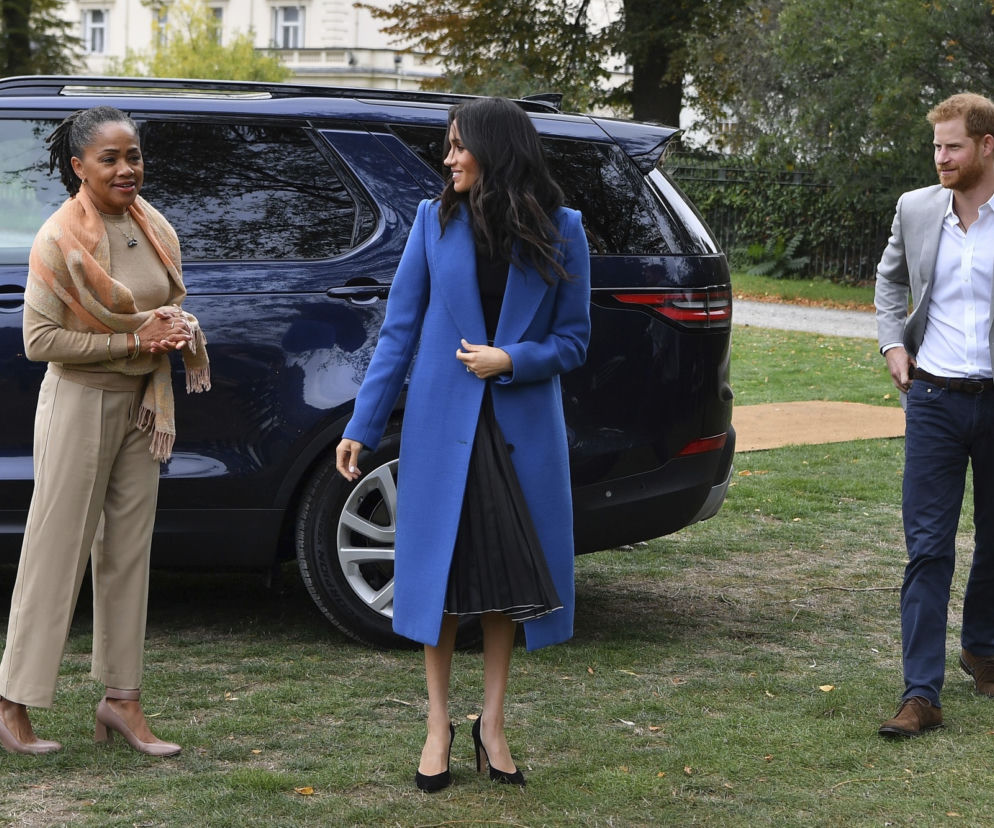 Doria Ragland, Meghan Markle, książę Harry