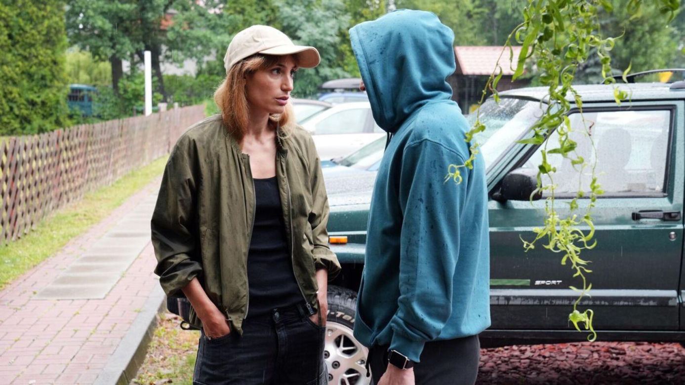 Barwy szczęścia odc. 3098. Łukasz (Michał Rolnicki), Celina (Orina Krajewska)