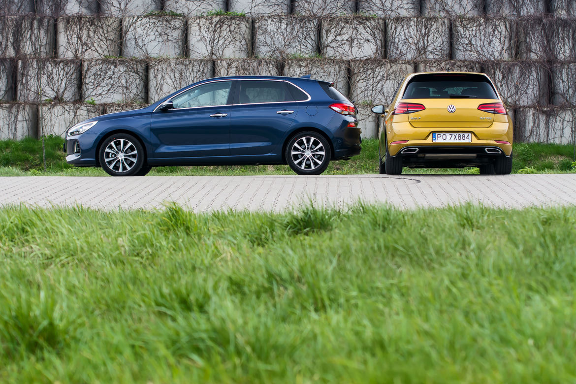 Hyundai i30 1.6 CRDi 136 KM 7DCT vs. Volkswagen Golf 2.0 TDI 150 KM DSG