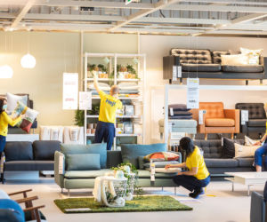 Sklep IKEA w Szczecinie przed otwarciem