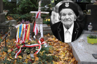 Skromniutki grób bohaterki. Wanda Traczyk-Stawska dostała muzeum, a mogiła czeka