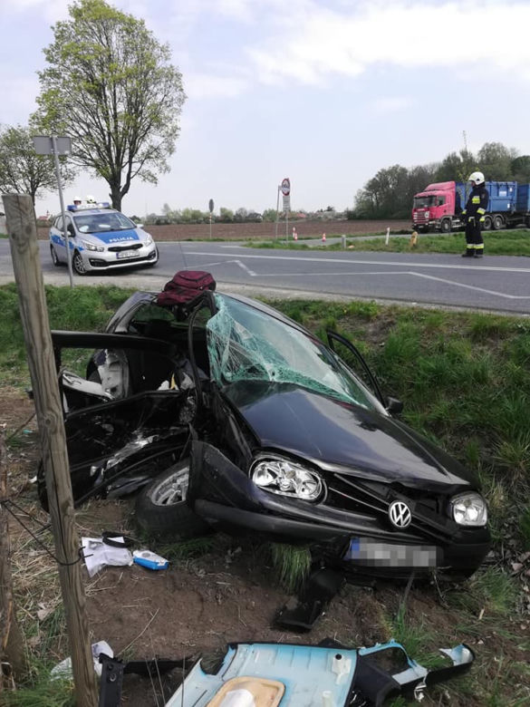 Groźny wypadek pod Wrocławiem