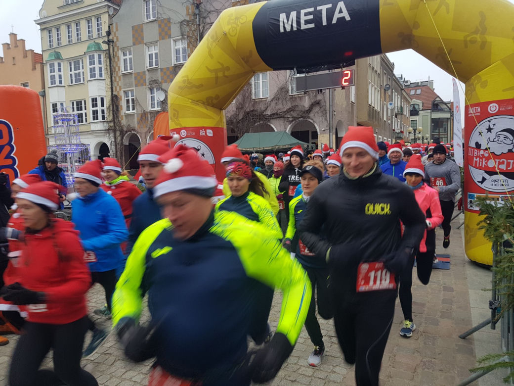 III Bieg Mikołajów w Olsztynie