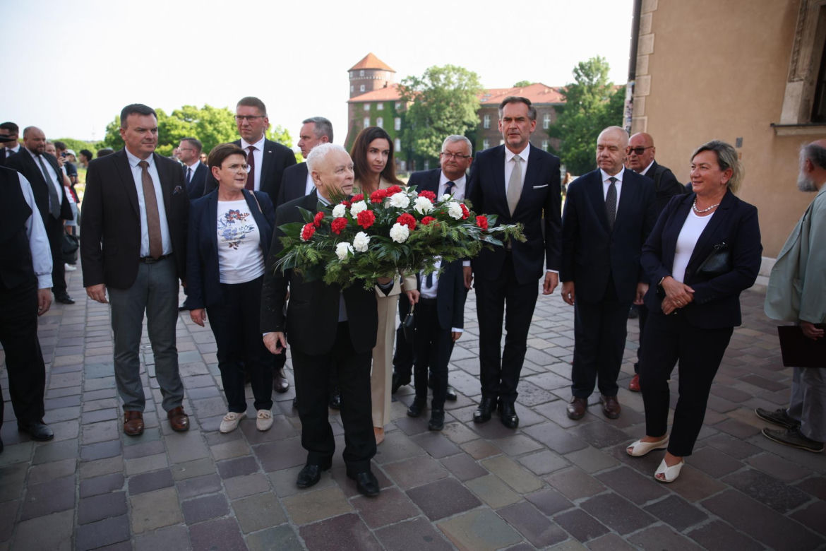 Marta Kaczyńska na Wawelu