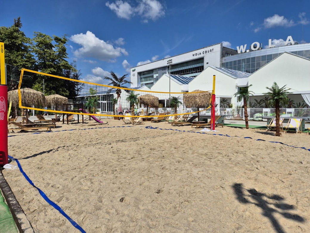 Miejska plaża Wola Parku