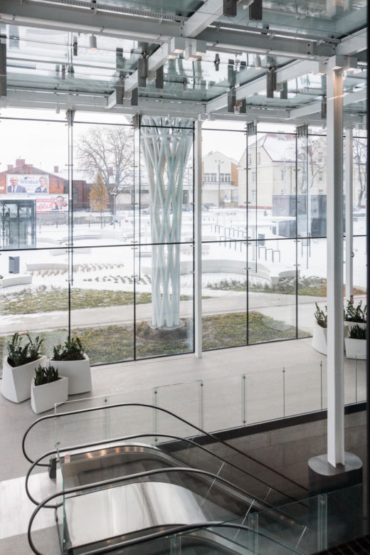 Dworzec Metropolitalny w Lublinie od środka