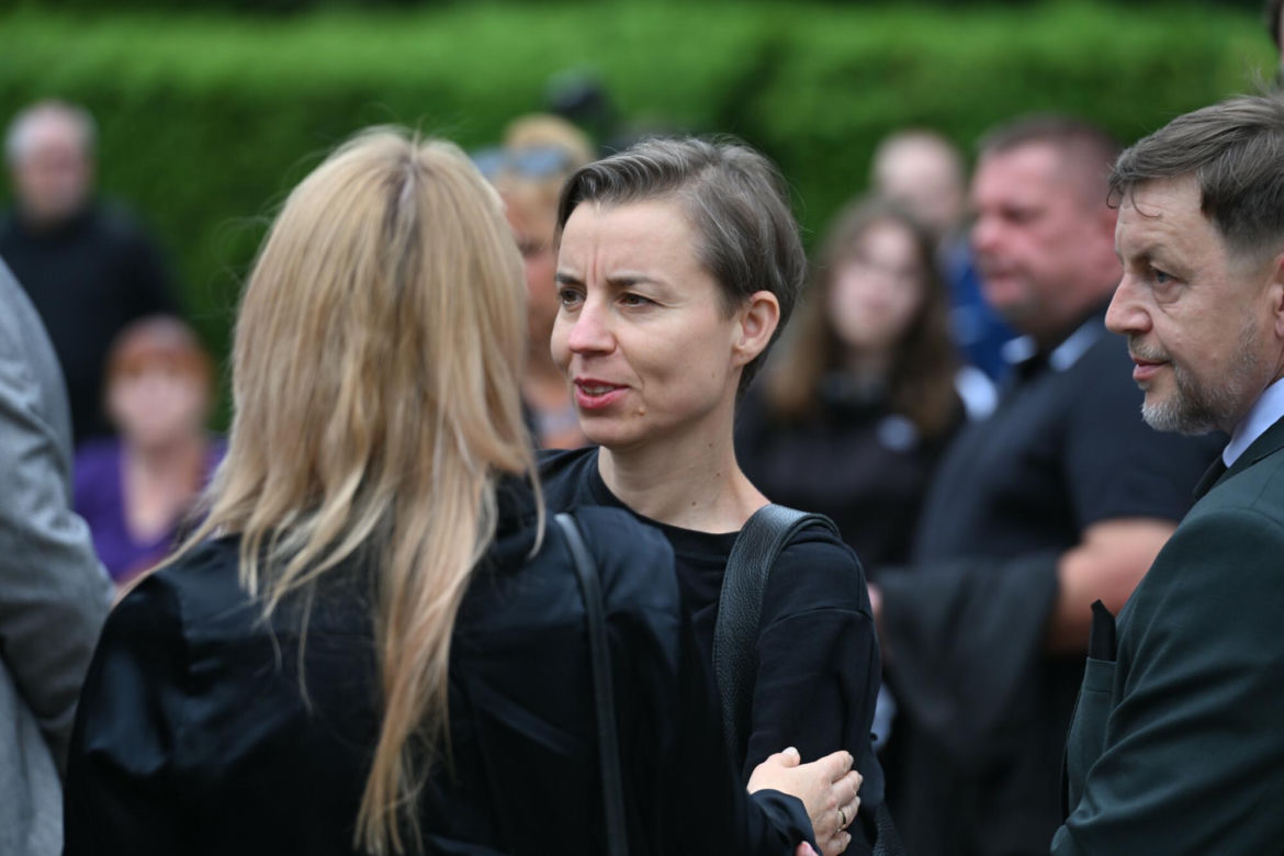 pogrzeb Joanny Kołaczkowskiej - gwiazdy
