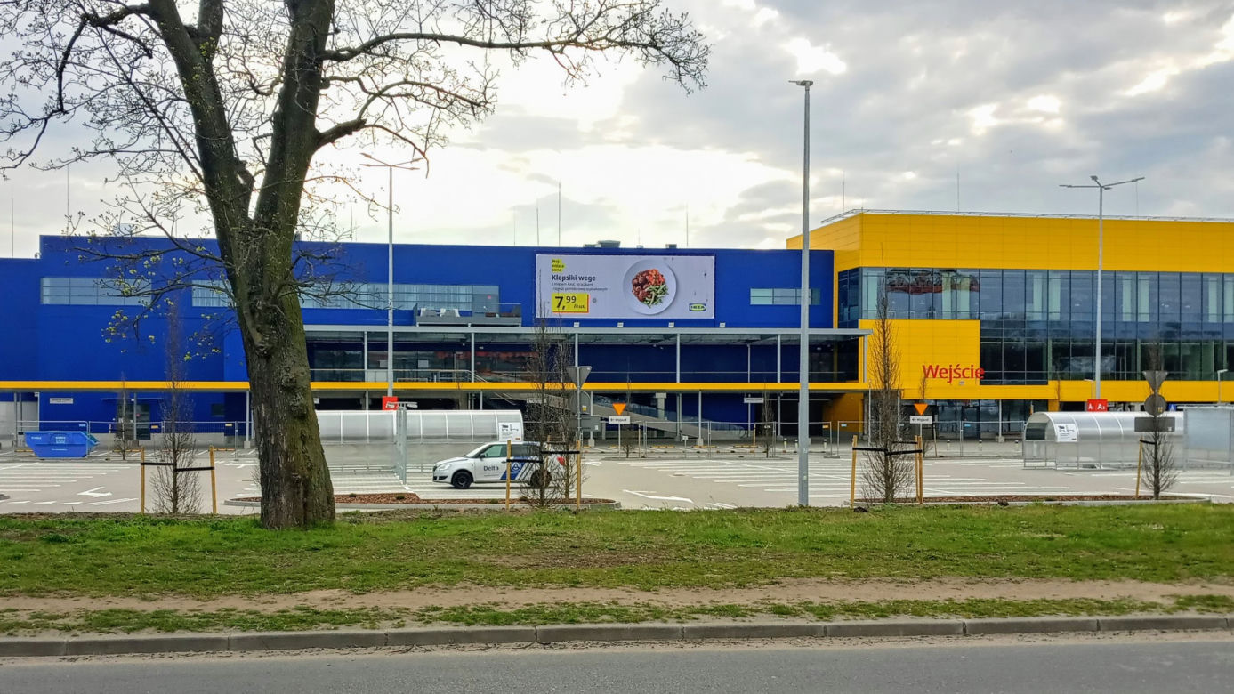 IKEA w Szczecinie - kwiecień 2021