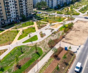 Park nad Południową Obwodnicą Warszawy w Warszawie